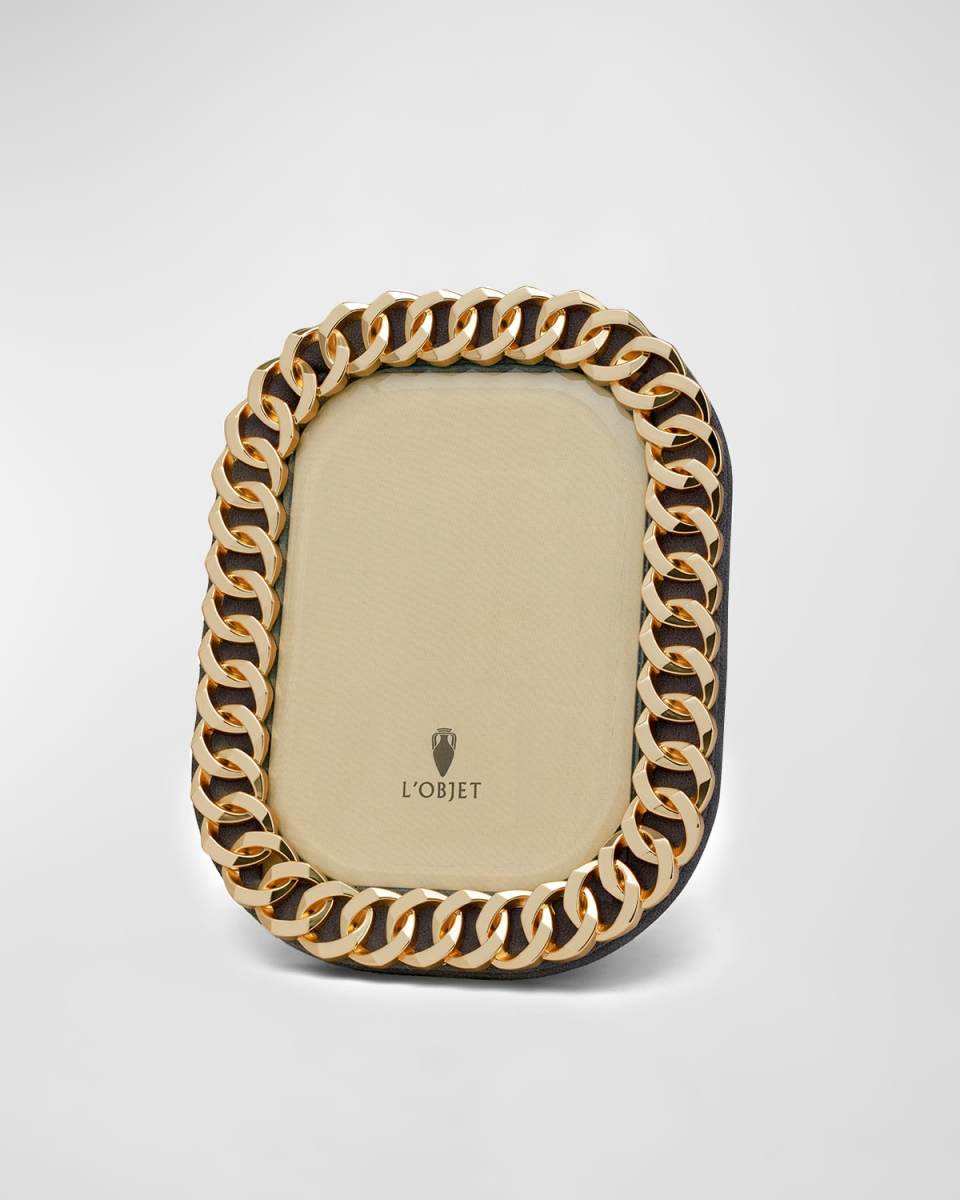Cuban Link Picture Frame, 8" x 10"